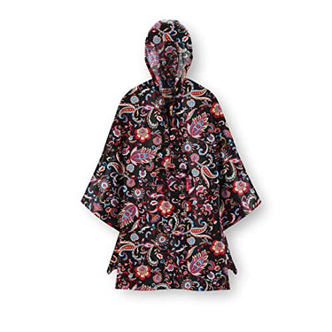 reisenthel Mini Maxi Poncho AN7064 Paisley Black - Regenüberwurf aus hochwertigem Polyestergewebe - wasserabweisend - B 141 x H 93 x T 0 cm im Sale
